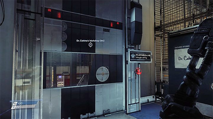 Użyj karty żeby otworzyć drzwi do warsztatu - Po drugiej stronie zwierciadła | Opis przejścia Prey - Prey - poradnik do gry