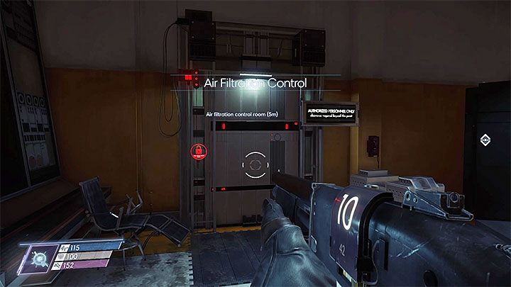 Miejsce użycia karty dostępu - Podtrzymywanie życia | Dodatkowe zadania Prey - Prey - poradnik do gry