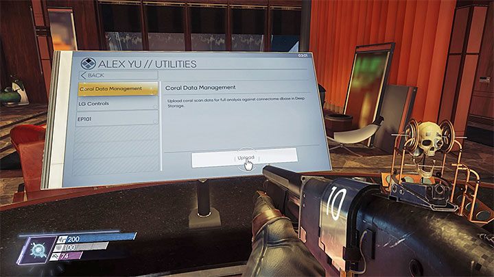 Wybierz opcję wysłania danych - Zanim dam ci klucz | Opis przejścia Prey - Prey - poradnik do gry