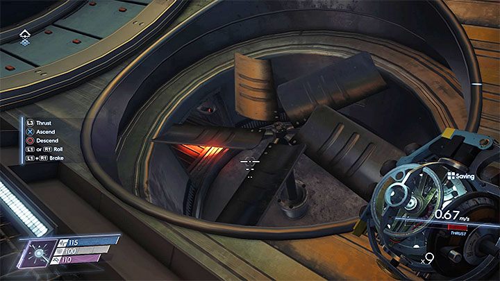 Kontynuuj przelot aż dotrzesz do zamkniętej śluzy - Droga naokoło | Opis przejścia Prey - Prey - poradnik do gry