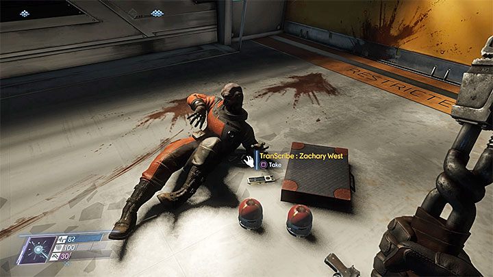 Zabierz TranScribea z podłogi - Droga naokoło | Opis przejścia Prey - Prey - poradnik do gry