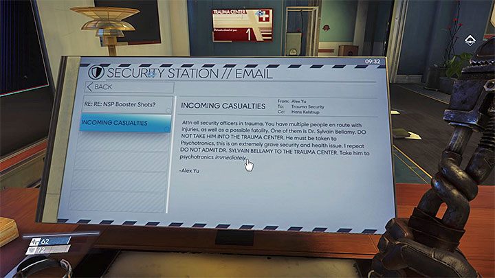 Dotrzyj do holu Talosa I (Talosa I Lobby) - Dział neuromodów | Dodatkowe zadania Prey - Prey - poradnik do gry