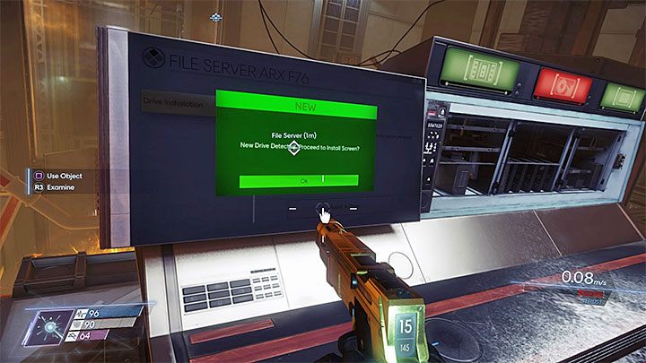 Umieść dysk w komputerze i skorzystaj z terminalu - Przywróć z kopii zapasowej | Opis przejścia Prey - Prey - poradnik do gry