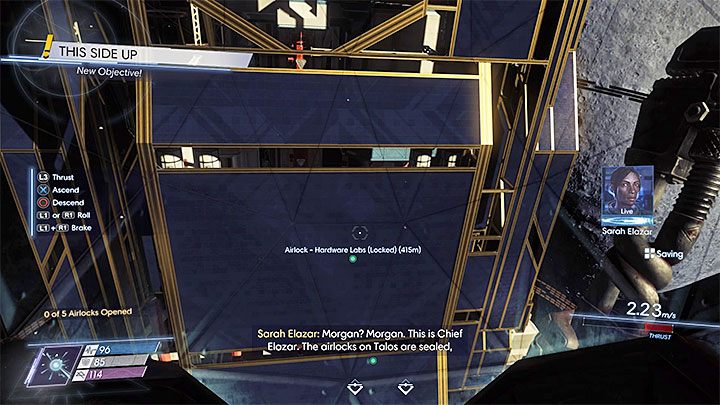 Komunikat od Sary Elazar oficjalnie rozpocznie opisywaną misję - Tą stroną do góry | Opis przejścia Prey - Prey - poradnik do gry