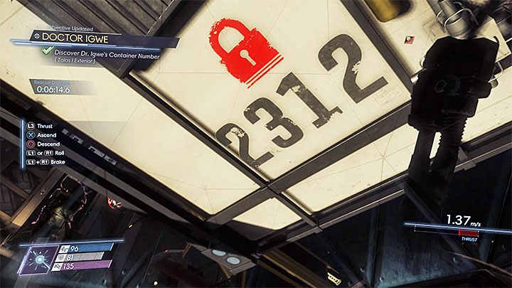 Sprawdź numer kontenera Igwe - Tą stroną do góry | Opis przejścia Prey - Prey - poradnik do gry