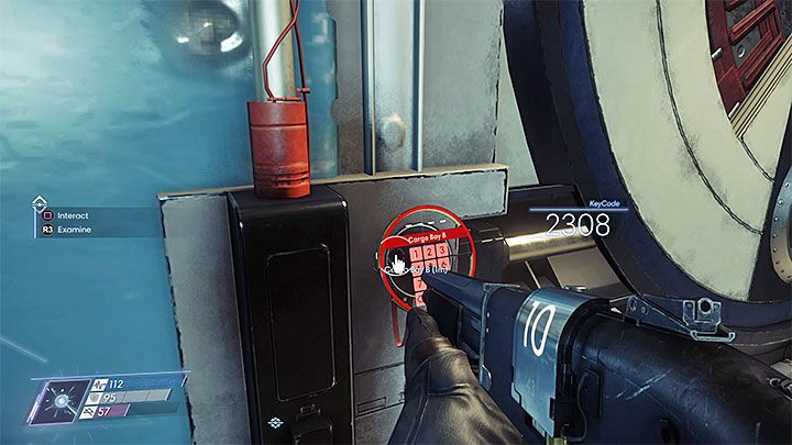 Użyj kodu od Sary żeby otworzyć ładownię B - Wysyłka i odbiór | Opis przejścia Prey - Prey - poradnik do gry