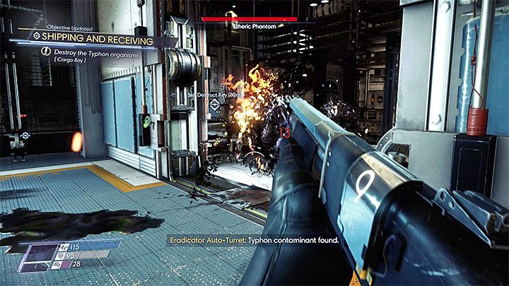 Bitwa z tyfonami nie powinna być bardzo trudna, ale musisz ją perfekcyjnie rozegrać jeśli chcesz zdobyć osiągnięcie Wrota piekieł - Wysyłka i odbiór | Opis przejścia Prey - Prey - poradnik do gry