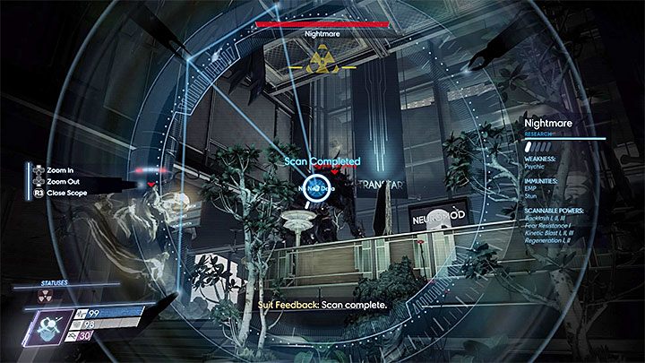 Tyfona warto przeskanować psychoskopem - Spotkania z Tyfonem Koszmarem | Dodatkowe zadania Prey - Prey - poradnik do gry