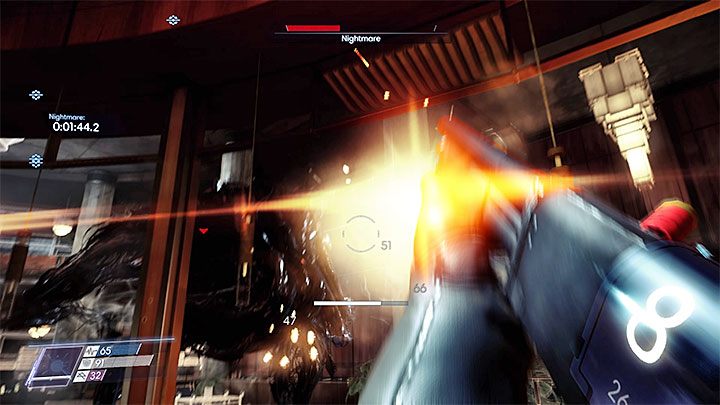 Potwora ostrzeliwuj w przerwach pomiędzy używaniem mocy psychicznych - Spotkania z Tyfonem Koszmarem | Dodatkowe zadania Prey - Prey - poradnik do gry