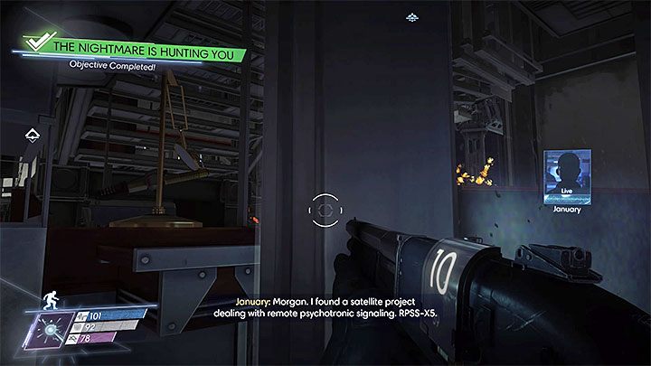 Zaczekaj na kontakt ze strony January - Spotkania z Tyfonem Koszmarem | Dodatkowe zadania Prey - Prey - poradnik do gry