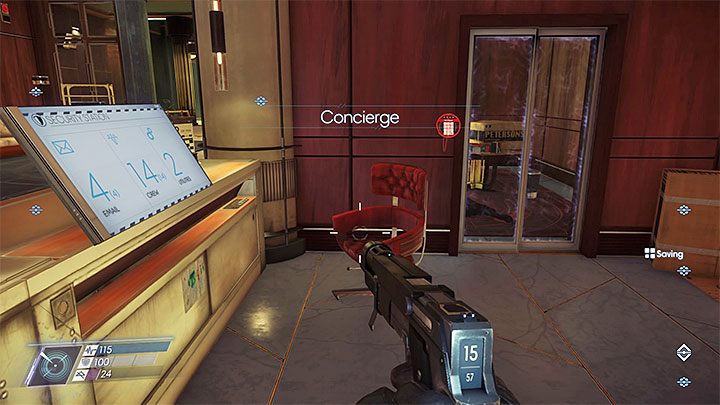 Komputer ochrony jest tuż obok głównego holu Kwater załogi - Arboretum | Dodatkowe zadania Prey - Prey - poradnik do gry