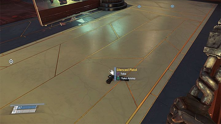 Pistolet z tłumikiem możesz odnaleźć w centrum telekonferencyjnym na poziomie 3 holu Talosa I (Talos I Lobby) - Pistolet z tłumikiem w Prey | Gdzie znaleźć podstawowe bronie? - Prey - poradnik do gry