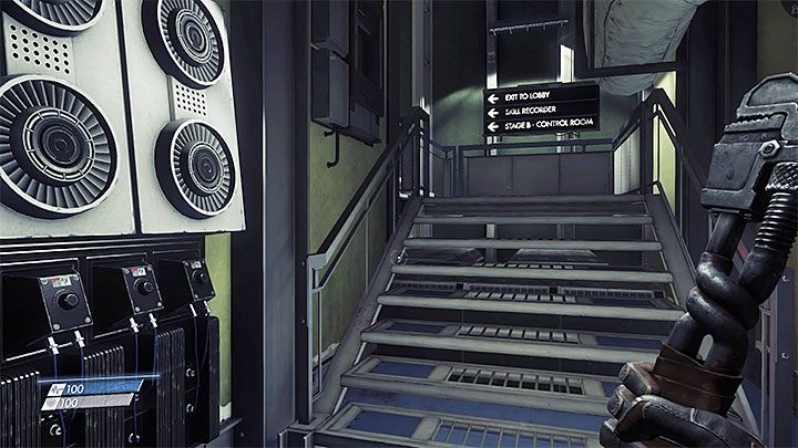 Wdrap się na górny poziom lub dotrzyj do schodów - Wydostań się | Opis przejścia Prey - Prey - poradnik do gry