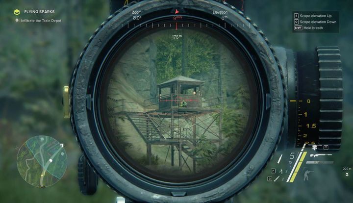 Zaakceptuj misję korzystając z laptopa w kryjówce i dostań się na stację kolejową zaznaczoną na twojej mapie - Flying Sparks | Akt 1 | Opis przejścia Sniper Ghost Warrior 3 - Sniper: Ghost Warrior 3 - poradnik do gry
