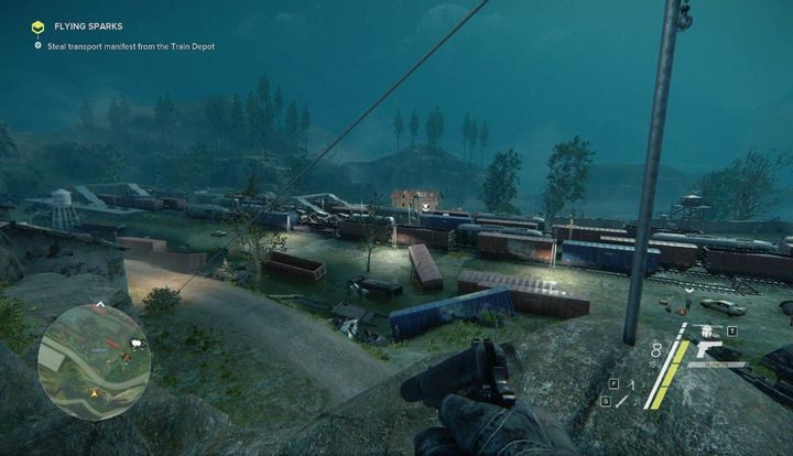 W samej placówce wroga znajdziesz kilkunastu uzbrojonych żołnierzy - Flying Sparks | Akt 1 | Opis przejścia Sniper Ghost Warrior 3 - Sniper: Ghost Warrior 3 - poradnik do gry