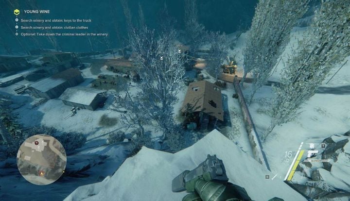 Kolejne trzy zadanie postępują jeden po drugim, poczynając od przedstawienia całkowicie nowej lokacji - Meet the Team, Young Wine, Big Fat Wedding | Akt 1 | Opis przejścia - Sniper: Ghost Warrior 3 - poradnik do gry