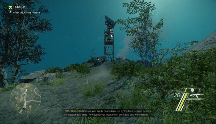 Zadanie zaakceptujesz korzystając z laptopa w swojej kryjówce, a po wykonaniu tego kroku udaj się do miejsca oznaczonego na twojej mapie - Backup | Akt 2 | Opis przejścia Sniper Ghost Warrior 3 - Sniper: Ghost Warrior 3 - poradnik do gry