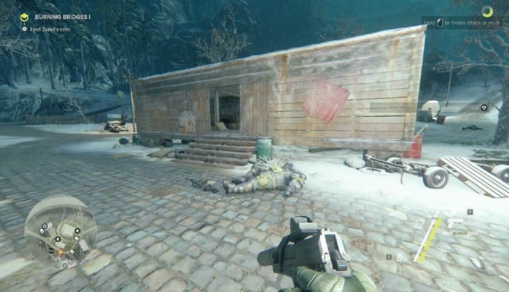 Po dotarciu na miejsce zeskanuj teren dronem, by poznać pozycje wroga oraz miejsce położenia zakładnika - Burning Bridges I i II - zadania Side-Ops | Akt 2 | Opis przejścia - Sniper: Ghost Warrior 3 - poradnik do gry