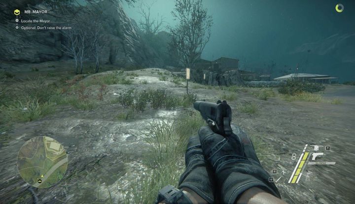 Tak jak w przypadku wcześniejszych misji, udaj się do kryjówki i skorzystaj z laptopa, by zaakceptować misję i skieruj się do wskazanego na mapie miejsca wykonywania zadania - Mr. Mayor | Akt 3 | Opis przejścia Sniper Ghost Warrior 3 - Sniper: Ghost Warrior 3 - poradnik do gry
