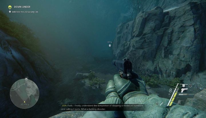 Misja Down Under automatycznie aktywuje się po ukończeniu zadania głównego - Labirynth, w miejscu, w którym je ukończyłeś - Down Under | Akt 3 | Opis przejścia Sniper Ghost Warrior 3 - Sniper: Ghost Warrior 3 - poradnik do gry