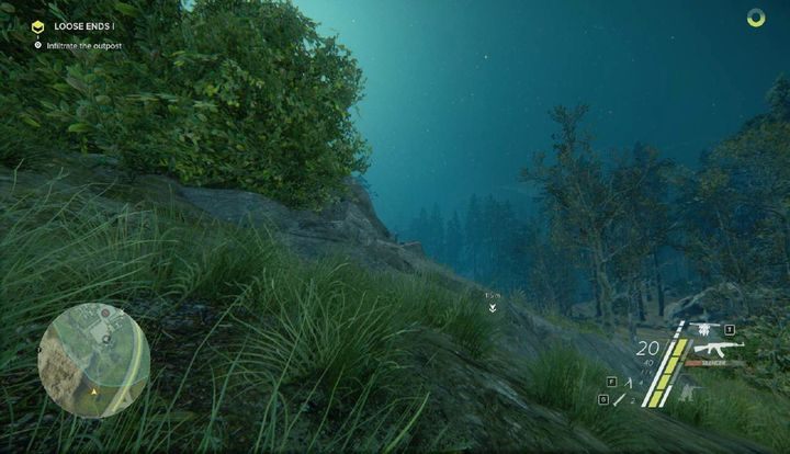 Po zaakceptowaniu zlecenia za pomocą laptopa w kryjówce przedostań się do wymaganego miejsca na mapie - Loose Ends I, II, III - zadania Side-Ops | Akt 3 | Opis przejścia - Sniper: Ghost Warrior 3 - poradnik do gry