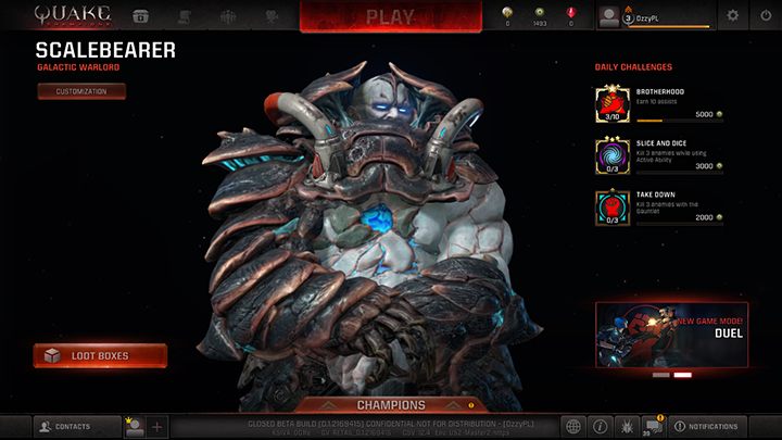 Scalebearer - Bohaterowie | Podstawy rozgrywki | Quake Champions - Quake Champions - poradnik do gry