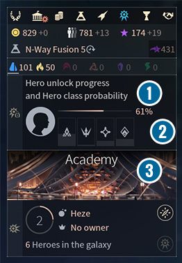 W ekranie Zarządzania Bohaterami znajdziesz dodatkowe informacje odnośnie jakich bohaterów możesz się spodziewać - Bohaterowie w Endless Space 2 - Endless Space 2 - poradnik do gry