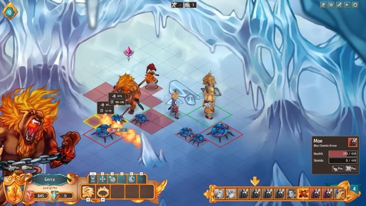 Demon przyzwany przez Aliss przydaje się praktycznie w każdej walce. - Jak sprawnie walczyć z wrogami? | Podziemia i walka | Regalia - Regalia: Of Men And Monarchs - poradnik do gry