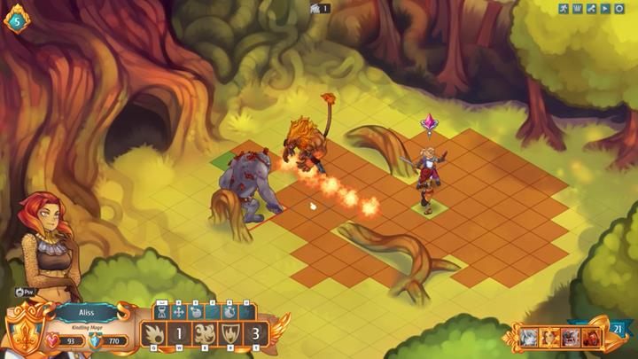 Dalszy przebieg starcia jest już prosty - Przykładowe potyczki | Podziemia i walka | Regalia Of Man And Monarchs - Regalia: Of Men And Monarchs - poradnik do gry