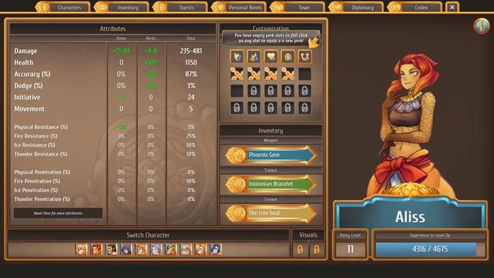 Naturalnie obdarzona talentem magicznym Aliss jest jedną z najprzydatniejszych postaci w grze - Najlepsi towarzysze i umiejętności do walki | Podziemia i walki | Regalia - Regalia: Of Men And Monarchs - poradnik do gry