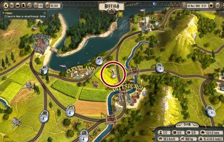 Koszt licencji na trasie Buffalo-Pittsburgh kosztuje 300$ - Poszukiwania Roberta | Opis przejścia Bounty Train - Bounty Train - poradnik do gry