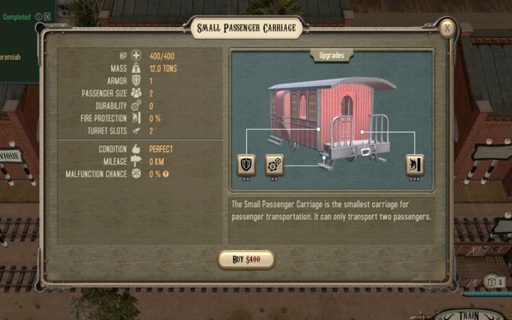 Mały wagon pasażerski - Pierwsze kroki - zlecenia dla Jeremiaha | Opis przejścia Bounty Train - Bounty Train - poradnik do gry