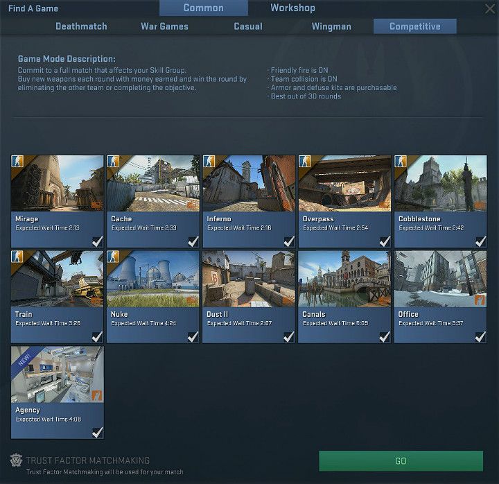 Najważniejszy tryb w CS:GO - Tryby gry w CS GO - CS GO - poradnik do gry