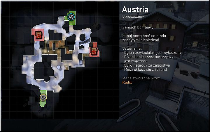 Rozgrywka toczy się w uroczej górskiej miejscowości gdzie umieszczono dwa punkty na podłożenie bomby - Mapy w Operacji Hydra | CS GO - CS GO - poradnik do gry