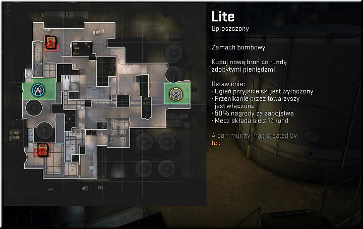 Rozgrywka toczy się na terenie rafinerii gdzie umiejscowiono dwa punkty na podłożenie bomby - Mapy w Operacji Hydra | CS GO - CS GO - poradnik do gry