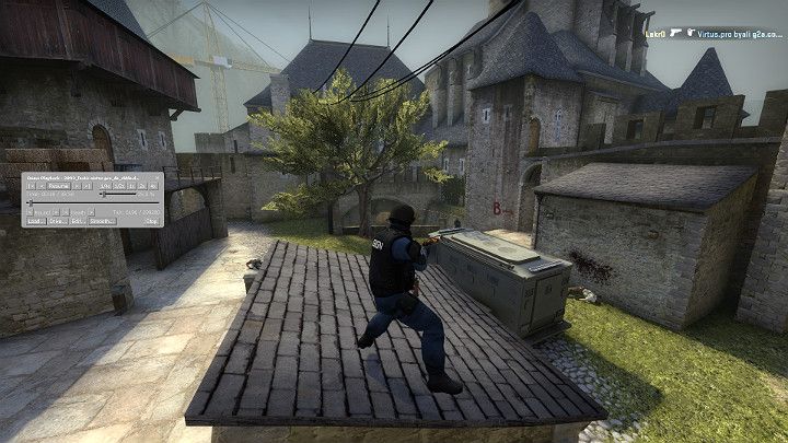 W trakcie pracy nad filmikiem można oczywiście zmieniać perspektywę kamery używając do tego przycisku spacji - GOTV w CS GO - CS GO - poradnik do gry