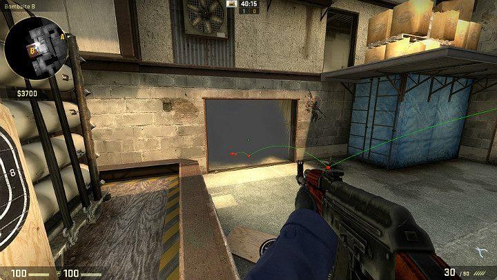 Możesz w ten sposób zasłonić widok Graczy starających się wejść na punkt B od strony hali Antyterrorystów - Cache | Mapy Turniejowe | CS GO - CS GO - poradnik do gry