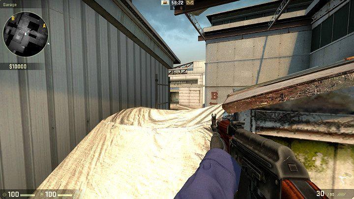 Teraz masz świetny widok na łącznik od strony Antyterrorystów - Cache | Mapy Turniejowe | CS GO - CS GO - poradnik do gry