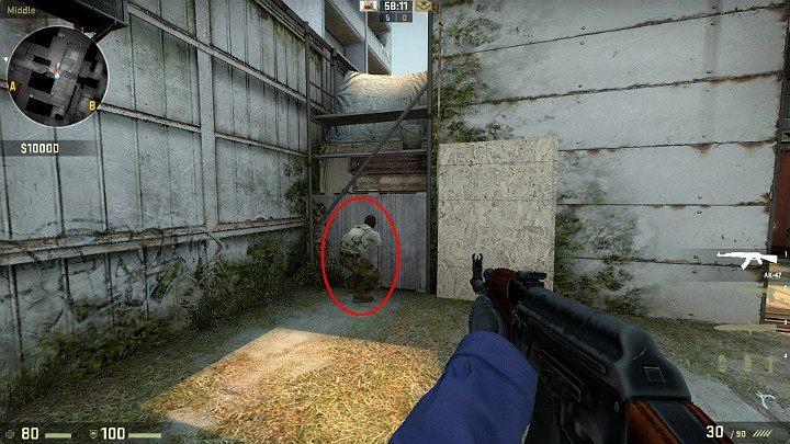 Od strony Antyterrorystów także można wykonać taki manewr - Cache | Mapy Turniejowe | CS GO - CS GO - poradnik do gry