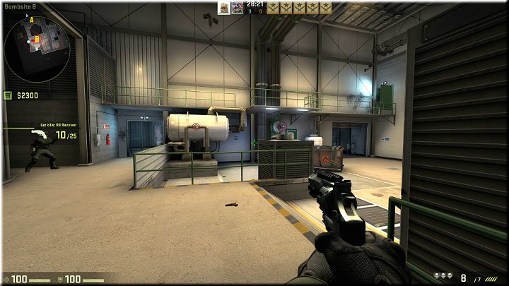 Bardzo dobre miejsce z którego widzisz większą część mapy - Misja 15 - Lite: Urlop w moim stylu | CS GO - CS GO - poradnik do gry