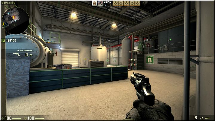 Kolejne dobre miejsce z którego widać duży obszar mapy - Misja 15 - Lite: Urlop w moim stylu | CS GO - CS GO - poradnik do gry