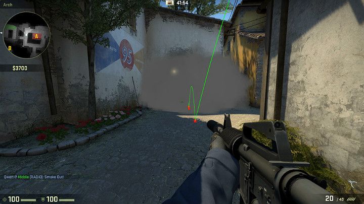 Upadający granat stworzy całkowitą zasłonę przed przeciwnikami, którzy starają się przeprowadzić atak przez bibliotekę - Inferno | Mapy turniejowe | CS GO - CS GO - poradnik do gry