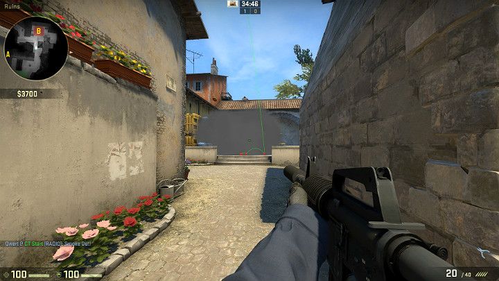 Stworzysz w ten sposób zasłonę na punkcie podłożenia bomby B - Inferno | Mapy turniejowe | CS GO - CS GO - poradnik do gry