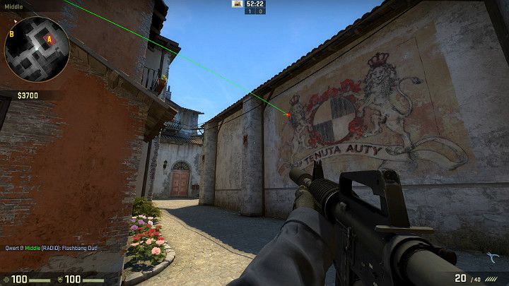 Granat wybuchnie we wcześniej wspomnianym przejściu - Inferno | Mapy turniejowe | CS GO - CS GO - poradnik do gry