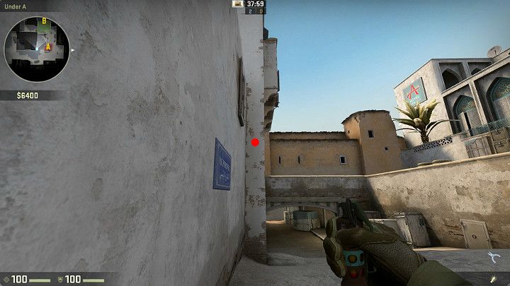 Zanim wyjdziesz na długie przejście A warto użyć granatu błyskowo-hukowego - Dust 2 | Mapy Turniejowe | CS GO - CS GO - poradnik do gry