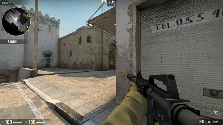 Miejsce do którego zawsze zostaje oddelegowana jedna osoba po stronie Antyterrorystów - Dust 2 | Mapy Turniejowe | CS GO - CS GO - poradnik do gry