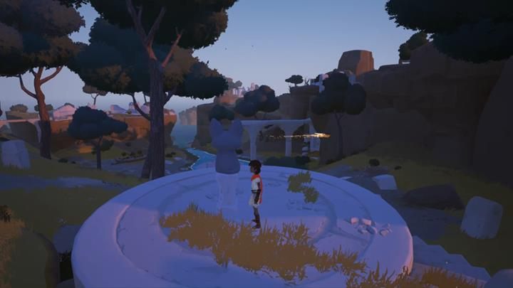 Tutaj znajdziesz pierwszą figurkę do aktywacji. - Aktywacja czterech figurek | Rozdział 1 | Opis przejścia - Rime - poradnik do gry