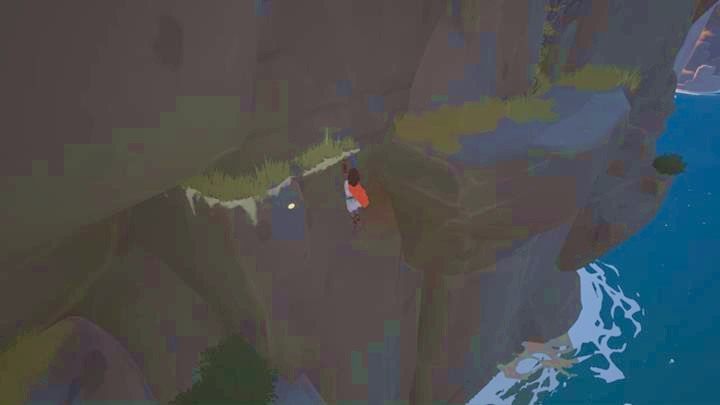 Dotarcie do trzeciej statuetki wymaga odrobinę akrobacji. - Aktywacja czterech figurek | Rozdział 1 | Opis przejścia - Rime - poradnik do gry