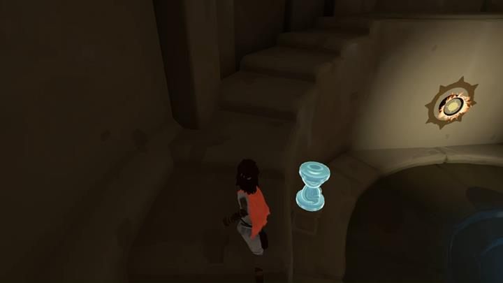 Aktywuj figurkę i biegnij przez przejście. - Spotkanie z bestią i pierwszy wiatrak | Rozdział 2 | Opis przejścia - Rime - poradnik do gry