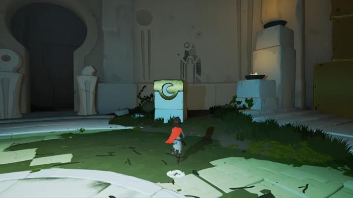 Dotrzesz do kolejnej komnaty ze świecącą kulą - Jaskinia ze zjawami | Rozdział 3 | Opis przejścia - Rime - poradnik do gry